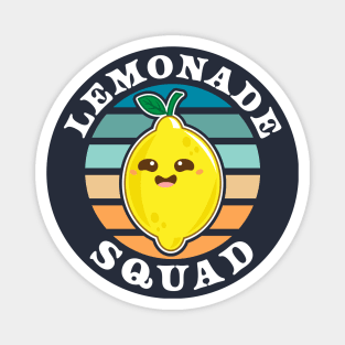 Lemonade Squad - Funny Lemonade Stand Summer Magnet